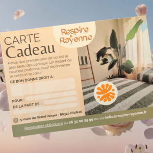 Carte Cadeau Massage